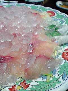 鯉のあらい＠滝見屋