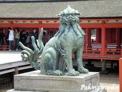 かっこいい狛犬さん