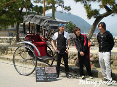 人力車とお兄さんたち