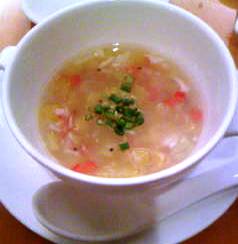 竹櫨山房　フルーツのスープ.JPG