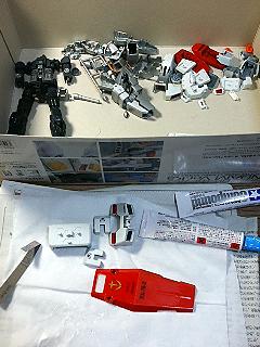 ガンダム（ロールアウト）製作記