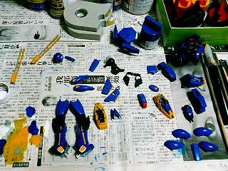 ガンダムＦ９１製作記　第二部