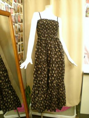 秋冬マキシワンピ