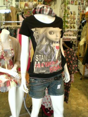 Del Dahlia　Tシャツ＋デニム