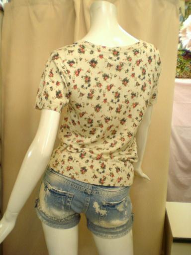 ニットカーデ＋ショーパン