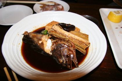 うお鉄アラカブ煮付け0617