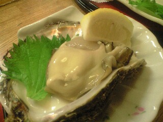 若林で食べた岩牡蠣