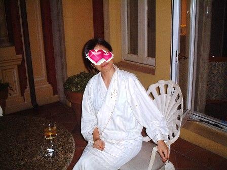 テラスルームで