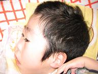 散髪後