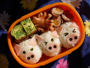 3匹のこぶた弁当