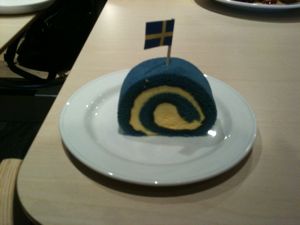 IKEAのケーキ