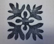 ハワイアンキルト風*