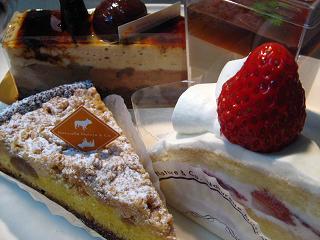 ナチュレナチュールのケーキ