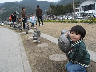 せんちゃん　アンパンマンミュージアム　赤ちゃんマンと