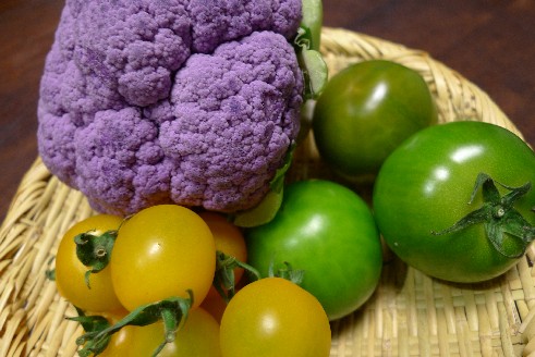 カリフラワーとトマト.jpg