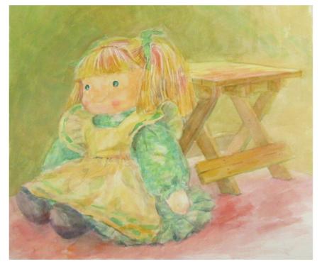 私のお人形　冬