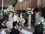 結婚式入場