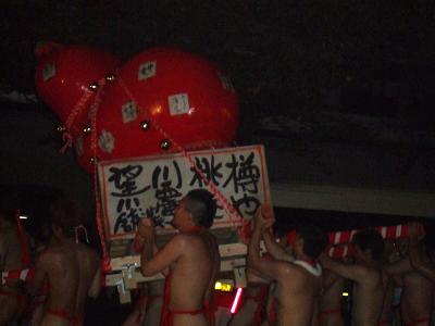2008080208赤褌の男性による瓢箪の神輿2.JPG