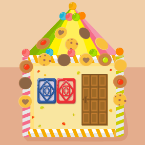 １０ お菓子の家 一号 美味しいイラストの部屋 楽天ブログ