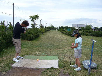 ナイスショット!!