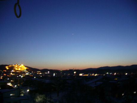 一番星　み～つけた!!