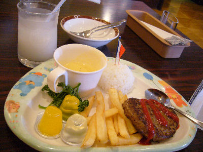 ハンバーグプレート