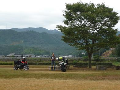 キャンプ地はこんなところ