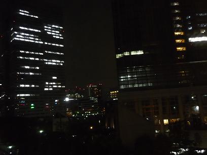 ホテルからの景観