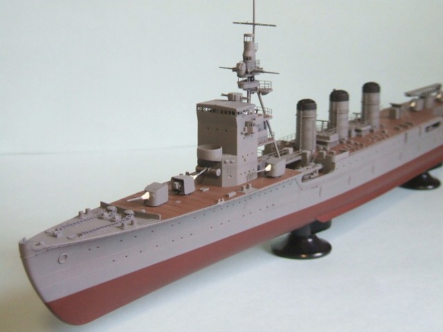 お買い得HOT手付品☆1/350　長良　アオシマ　日本軽巡洋艦　FULL-HULL　水雷戦隊旗艦　フルハルモデル 日本