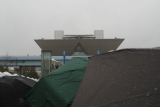 国際展示場－雨