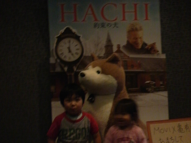 hachiと一緒