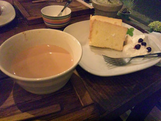110831 夜カフェ