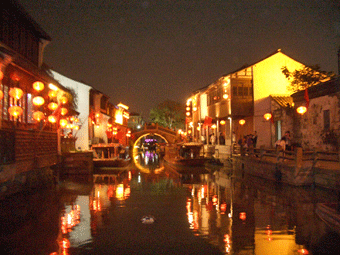 蘇州の運河めぐり