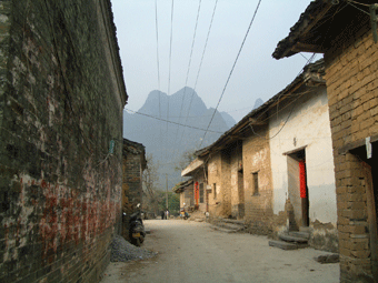 白沙郷の静かな佇まい