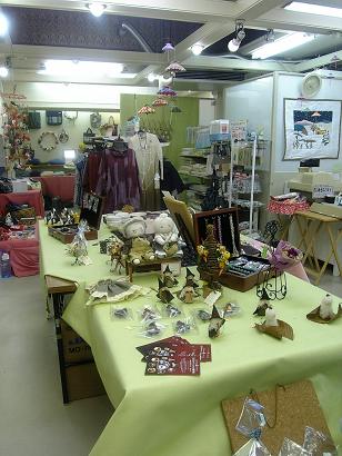 店内の中央の様子