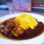 オムレツチキンカレー