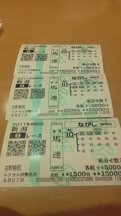 2011年8月27日新潟９Ｒ馬連33倍の２.jpg