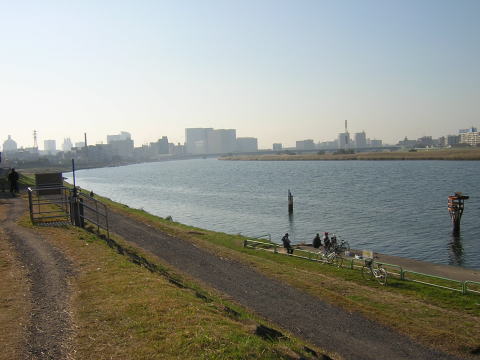多摩川沿い　5