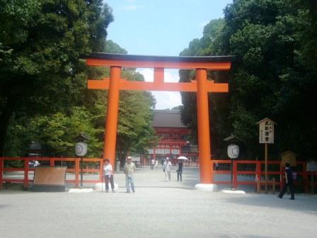 下鴨神社鳥居