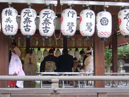 八坂神社結婚式１