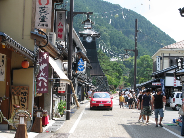 出石の町並み