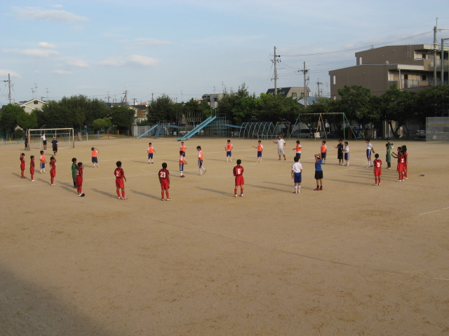 全員でのクールダウン