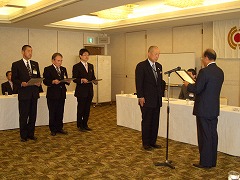 朝礼コンテスト表彰