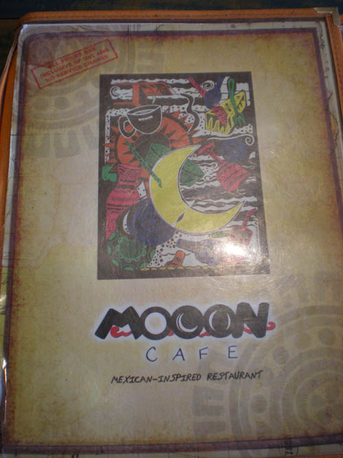 Moon Cafe Menu