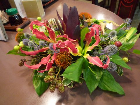 7月ワイン会-花1