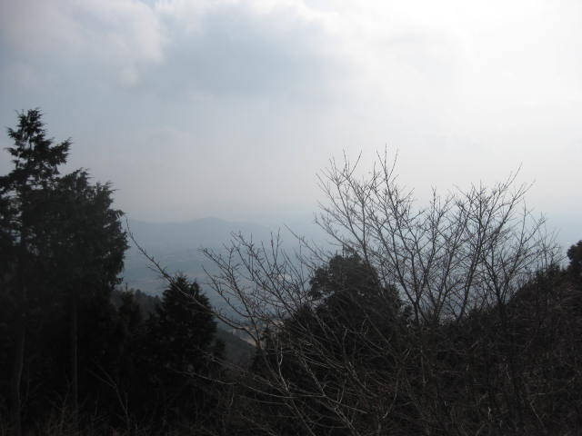 展望台の駐車場から・・・