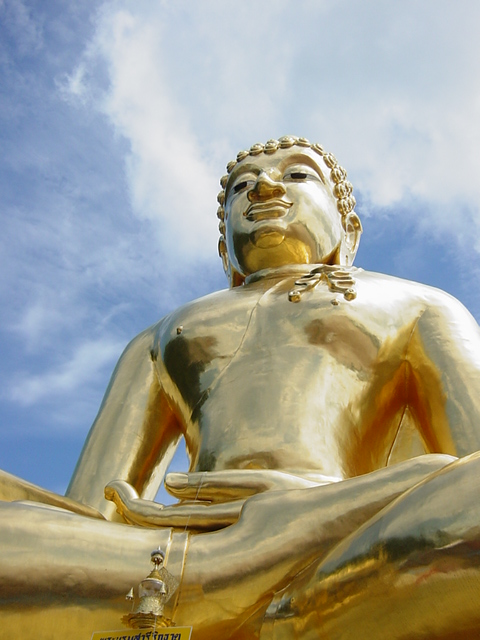 Golden Traiangle の仏像