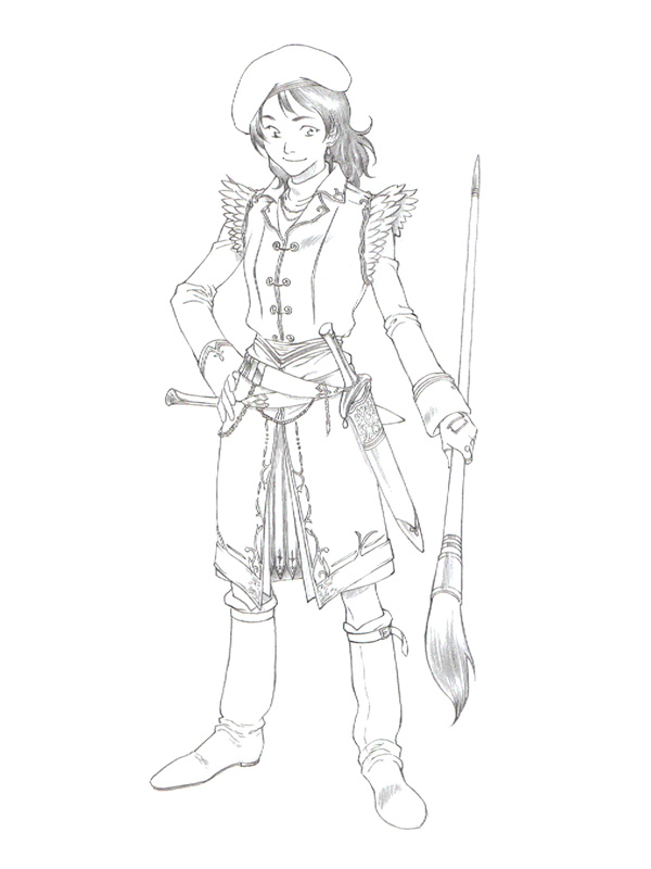 こんなに素敵に描いてもらえるなんて