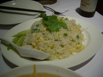 タイ風カニチャーハン