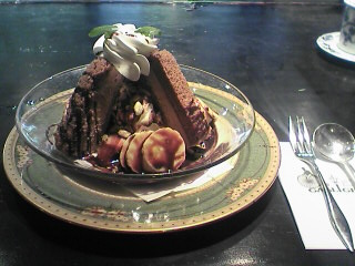 チョコレートパフェ